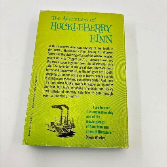 The Adventures of Huckleberry Finn by Mark Twain (1965, Paperback) dell pub - Picture 3 of 6